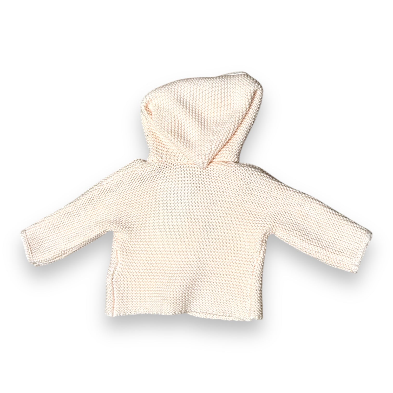 BONTON - Pink knit effect burnou - 6 months