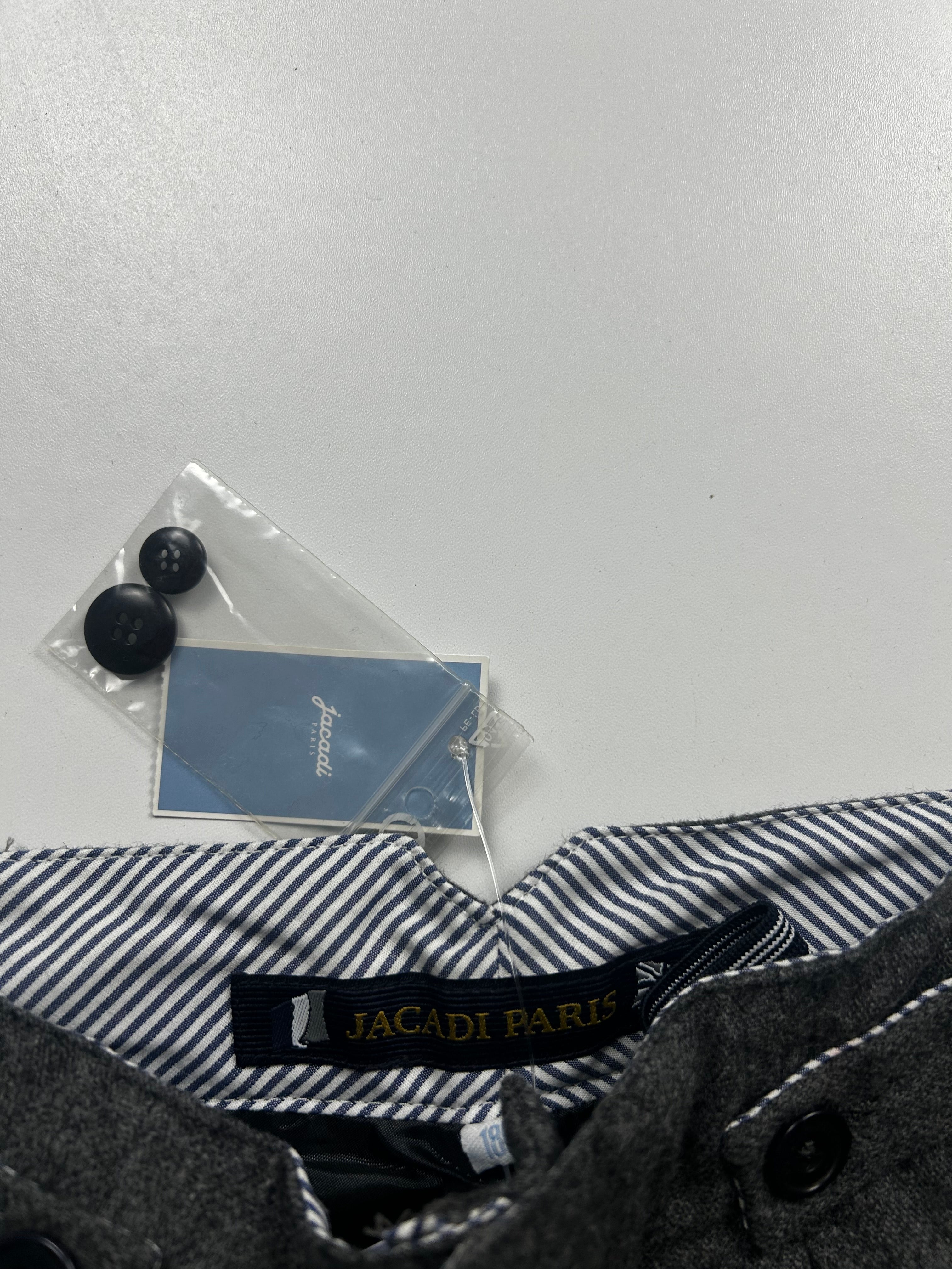 JACADI - Pantalon gris en laine (neuf) - 18 mois