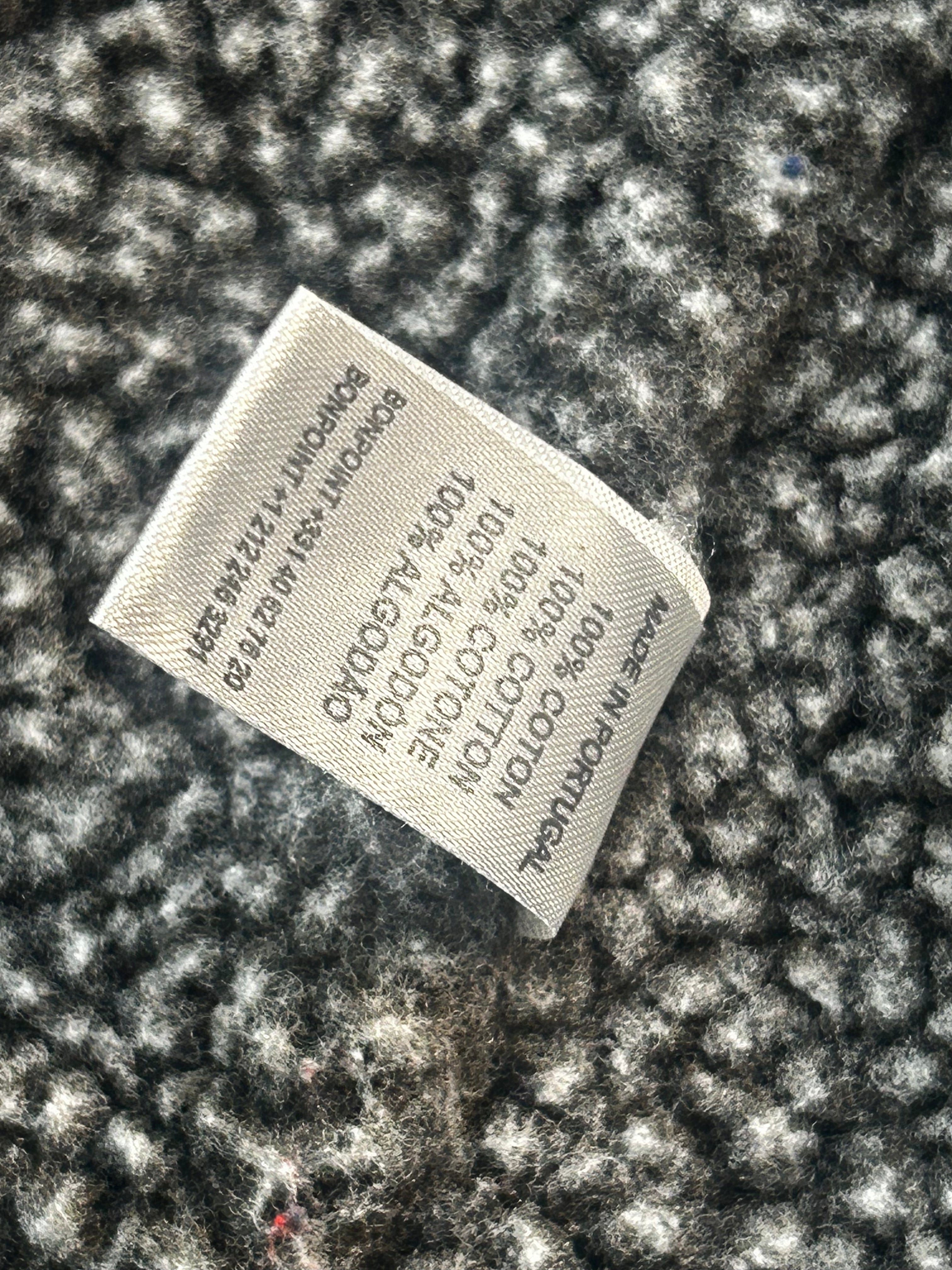 BONPOINT - Grey fleece-lined hooded sweatshirt - 6 years