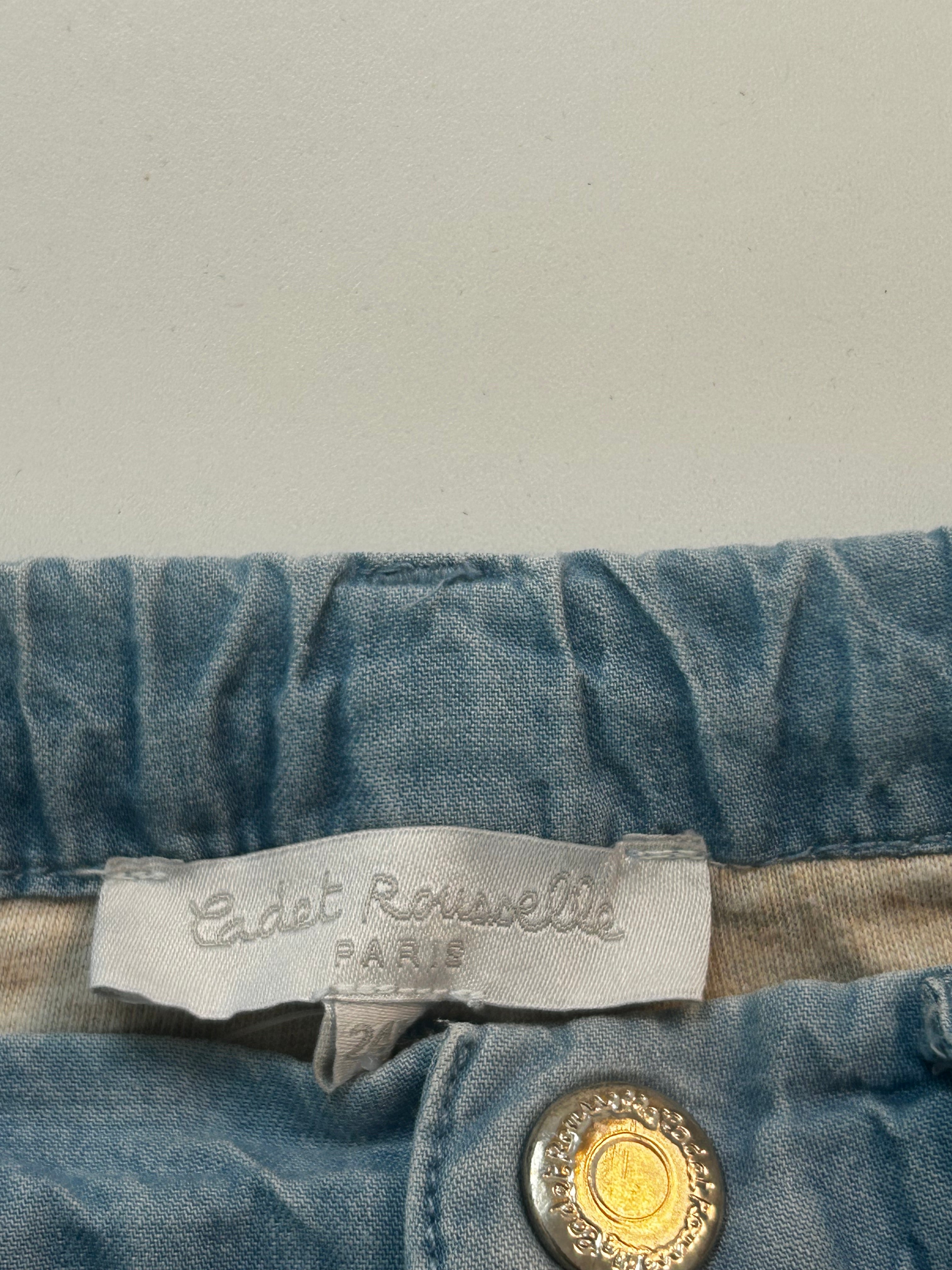 CADET ROUSSELLE - Jean avec doublure douce en coton - 2 ans