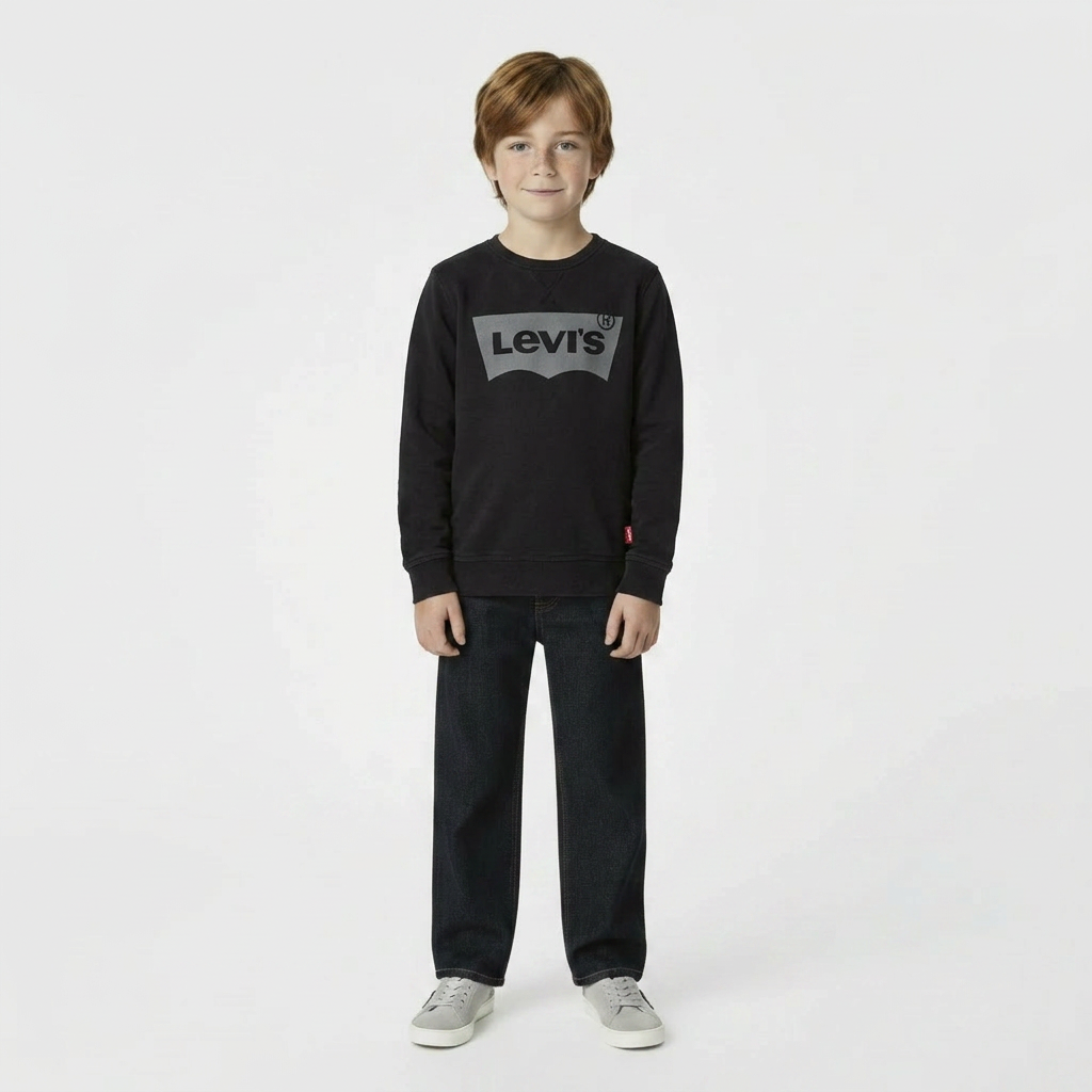 LEVI'S - PULL - NOIR - 10 ANS