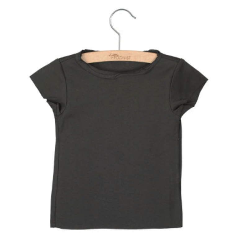 LITTLE HEDONIST - T-shirt léger noir neuf