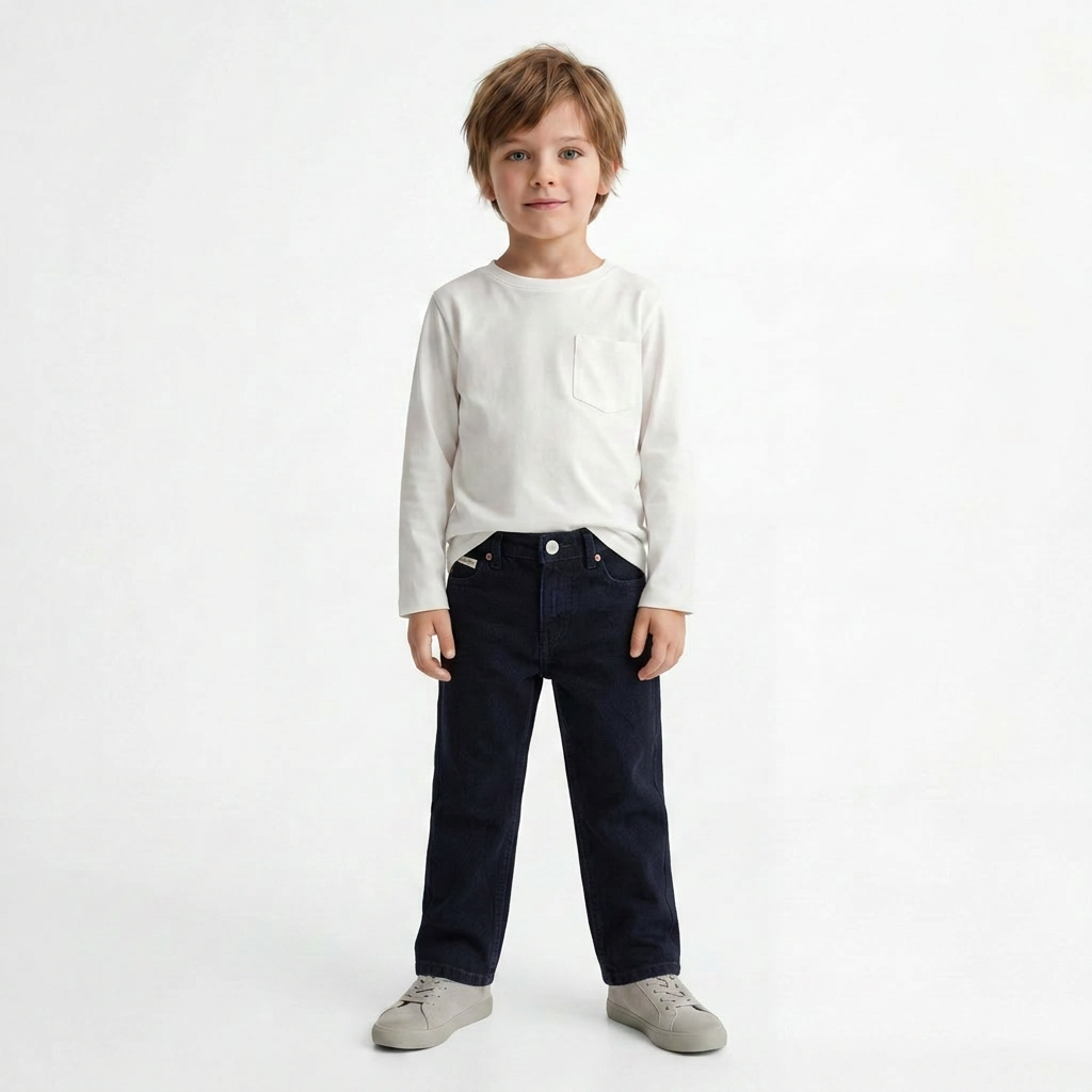 BELLEROSE - PANTALON - BLEU - 6 ANS