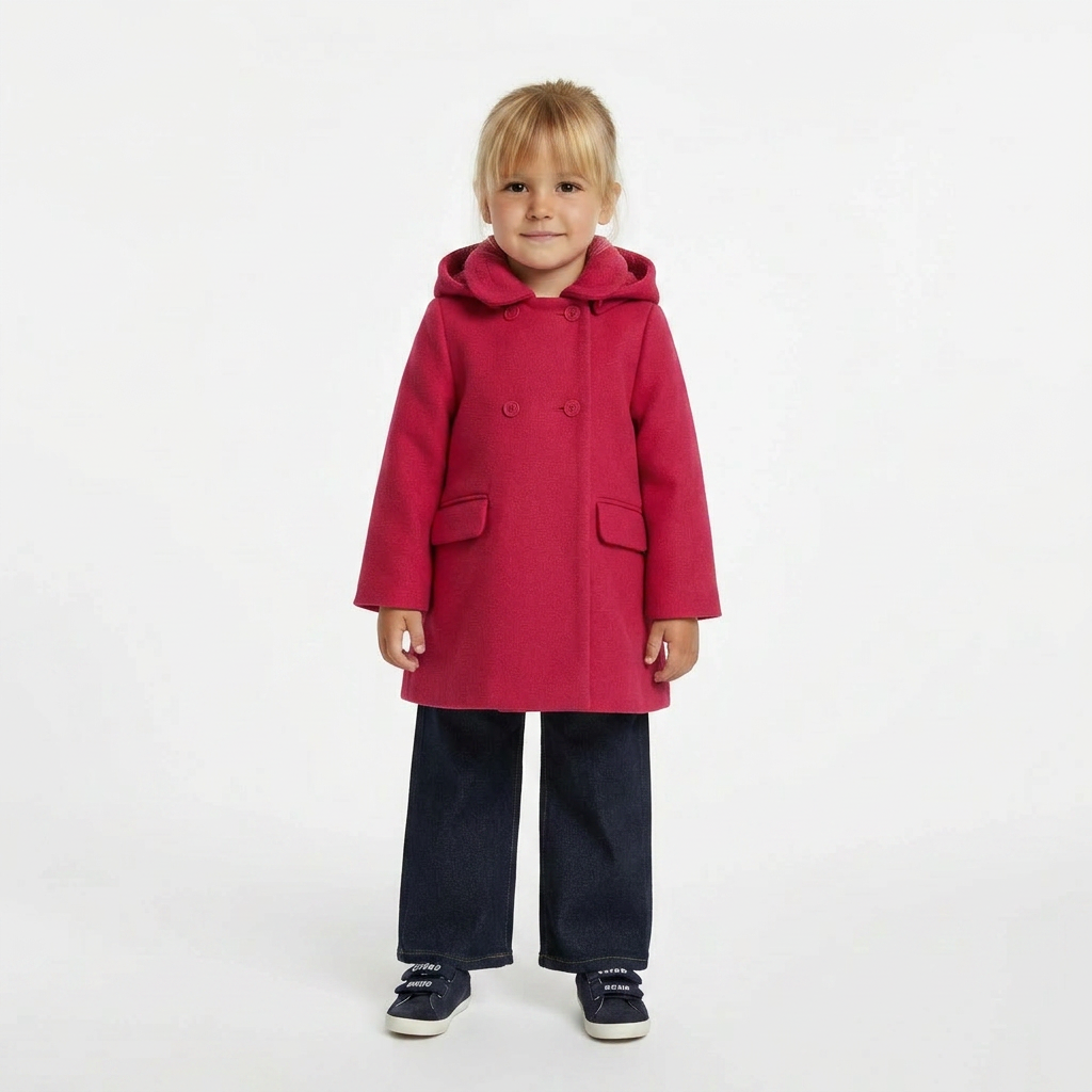 JACADI - MANTEAU - ROSE - 3 ANS