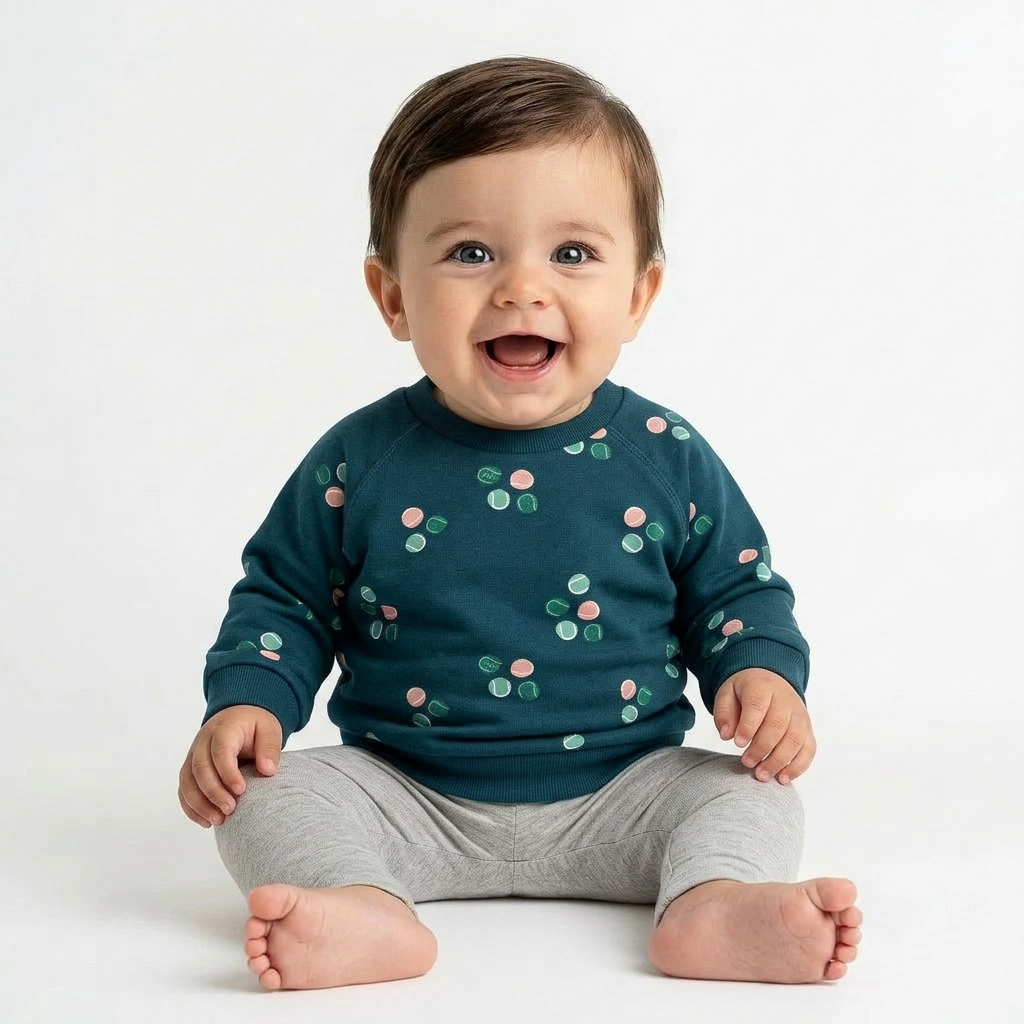 LITTLE BOAT - SWEATSHIRT - GRÜN - 6 MONATE