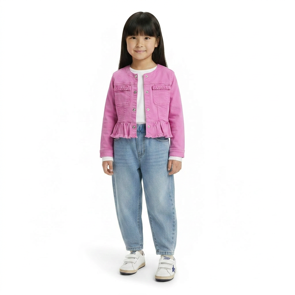 MAYORAL - VESTE - ROSE - 6 ANS