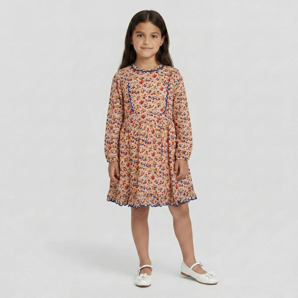 HELLO SIMONE - ROBE - ROSE - 8 ANS