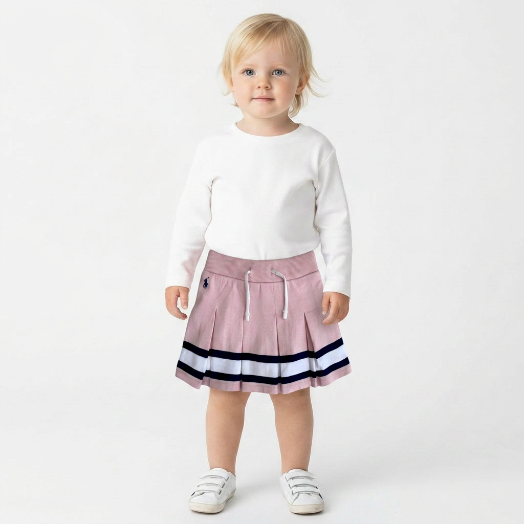 RALPH LAUREN - JUPE - ROSE - 24 MOIS