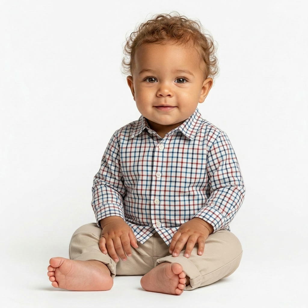 JACADI - CHEMISE - BLANC, MULTICOLORE - 12 MOIS