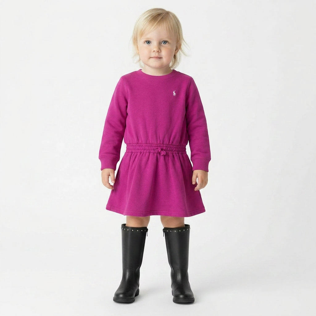 RALPH LAUREN - ROBE - VIOLET - 3 ANS