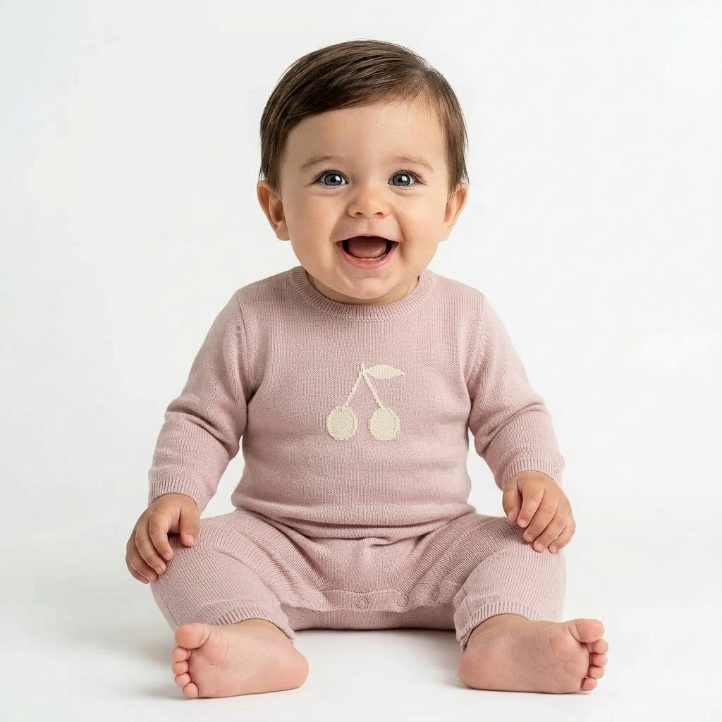 BONPOINT - COMBINAISON - ROSE - 12 MOIS
