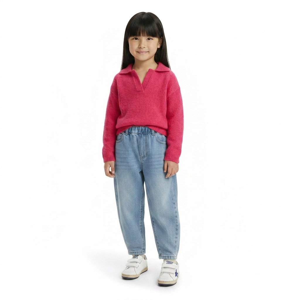 BELLEROSE - PULL - ROSE - 6 ANS
