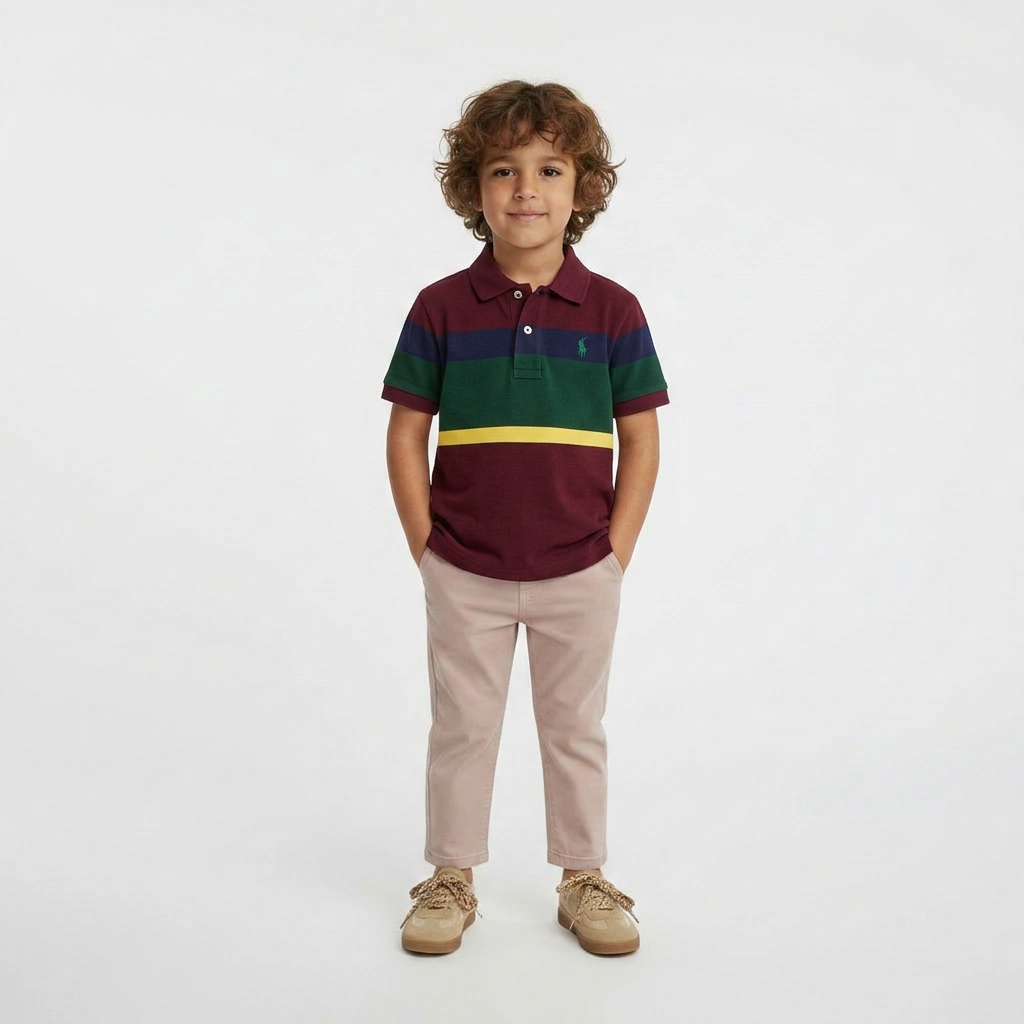 RALPH LAUREN - POLO - MULTICOLORE - 24 MOIS