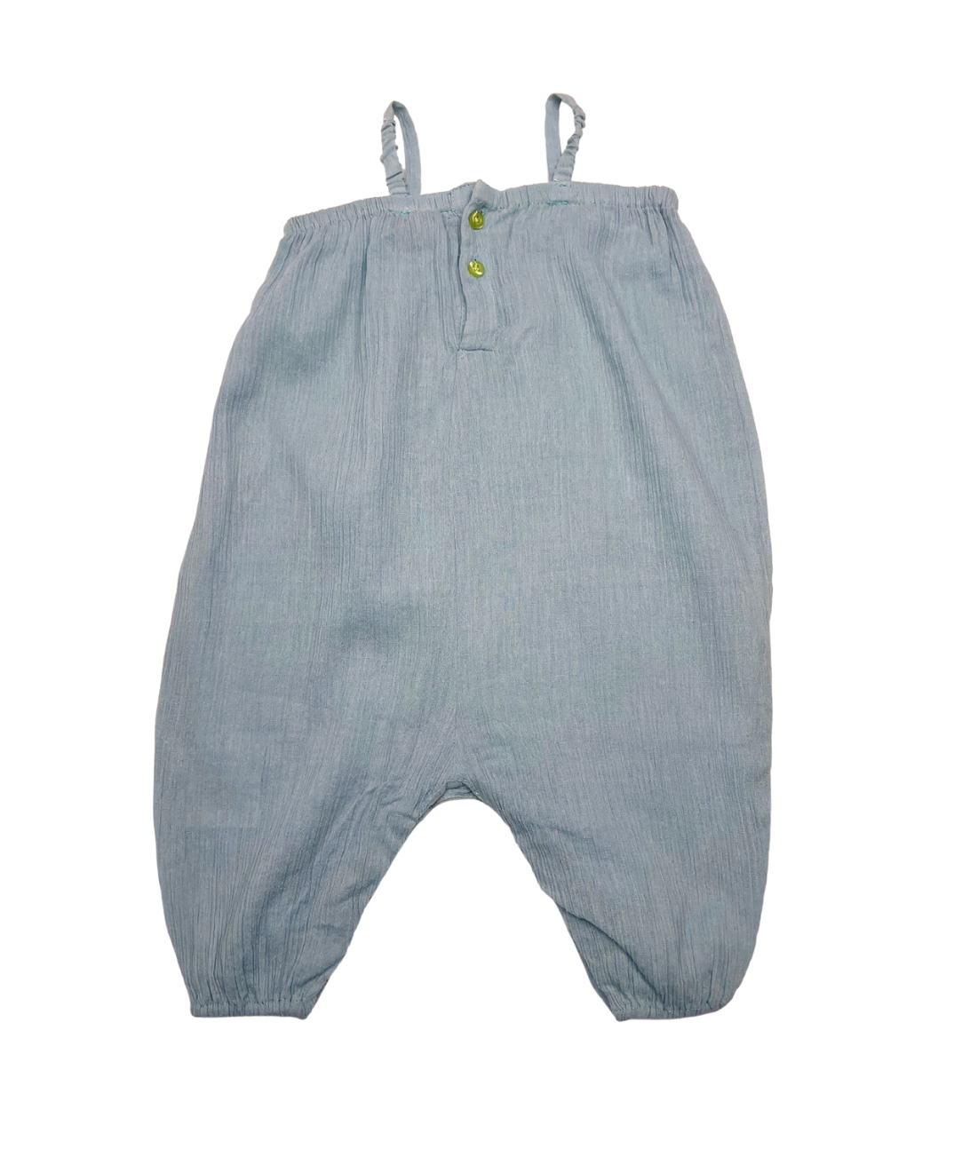 ILOVEGORGEOUS - Combinaison bleue avec coeur vert - 3 mois