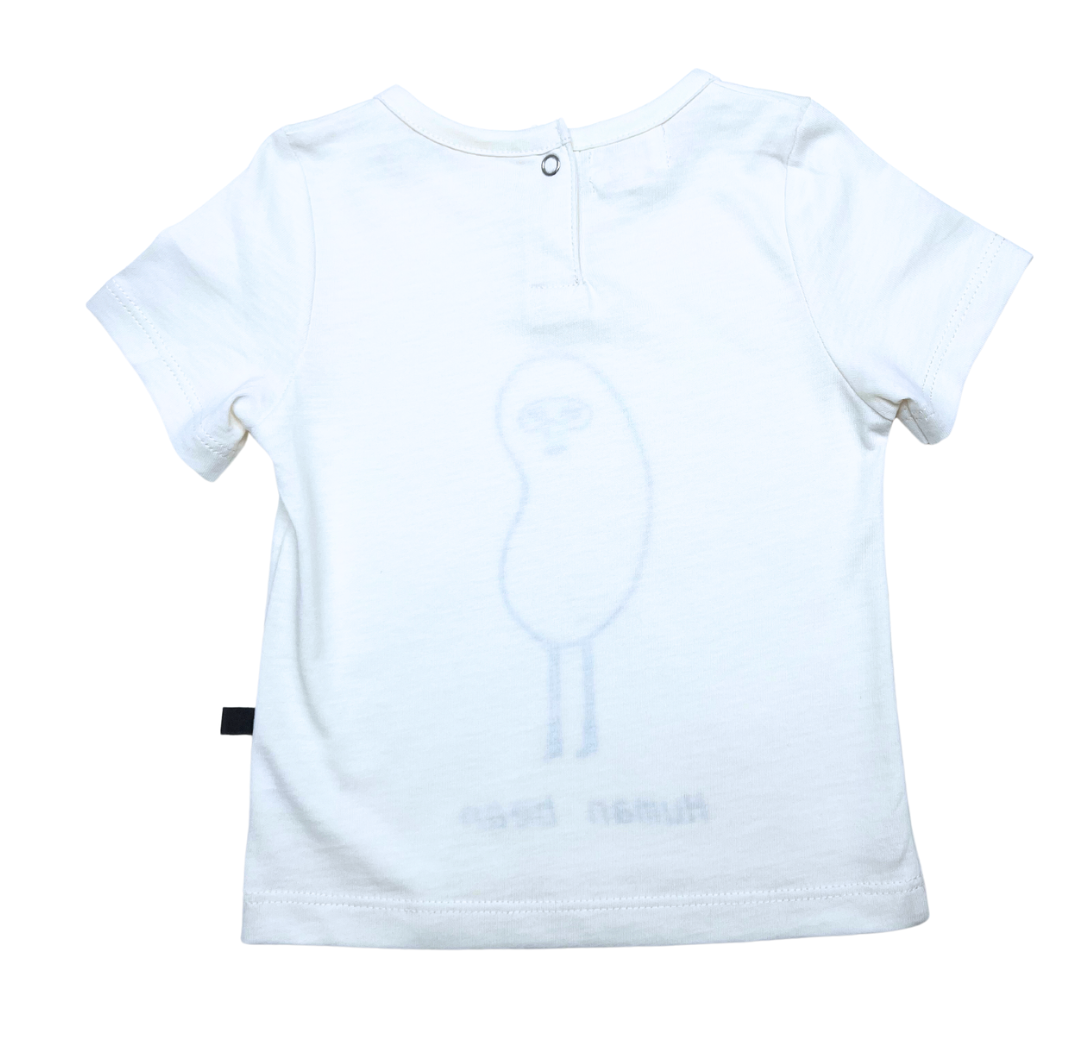 OEUF NYC - T-shirt "human bean" - 6 mois