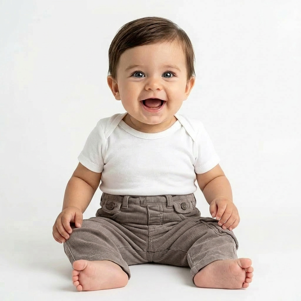 TARTINE & CHOCOLAT - PANTALON - GRIS - 6 MOIS