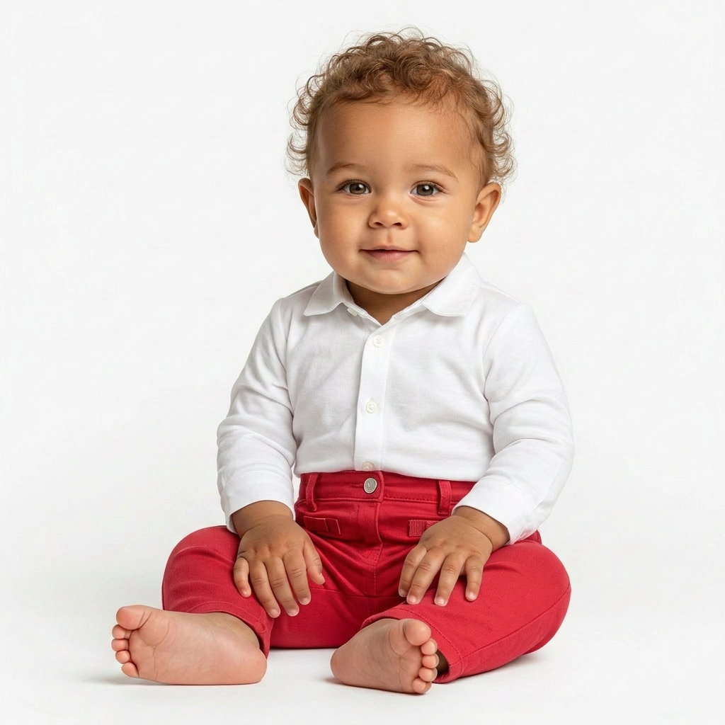 JACADI - PANTALON - ROSE - 18 MOIS