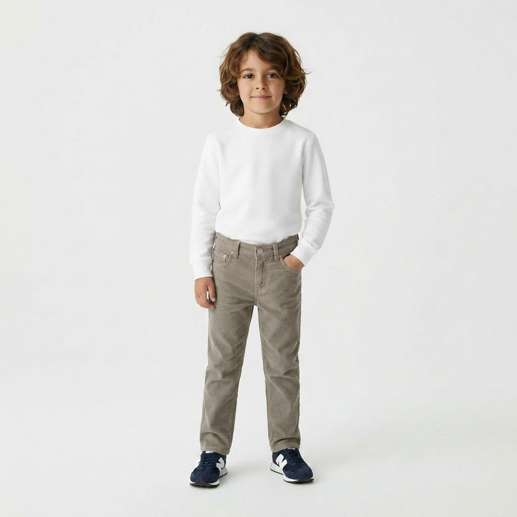 BELLEROSE - PANTALON - BEIGE - 6 ANS