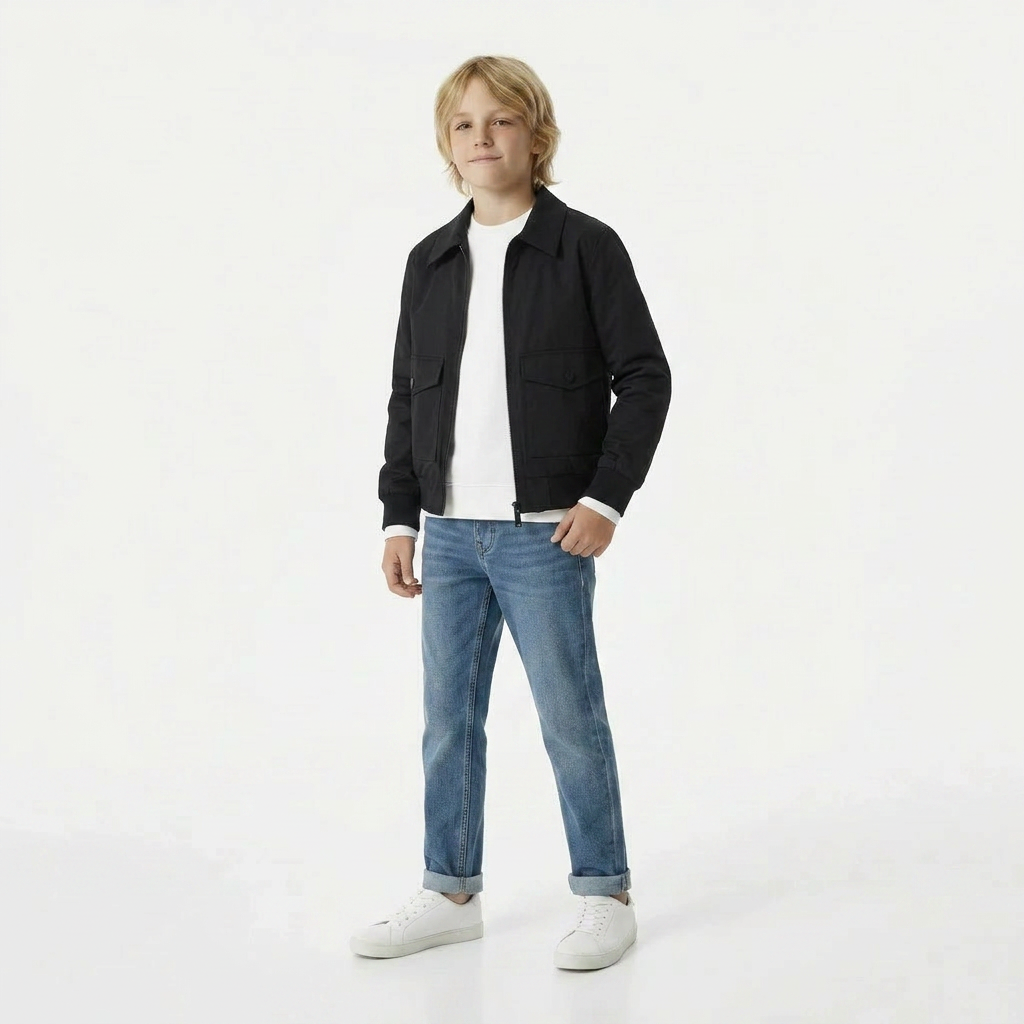 KARL LAGERFELD - BOMBERS - NOIR - 8 ANS