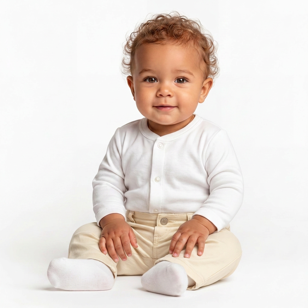 NATALYS - Yellow pants - 6 months
