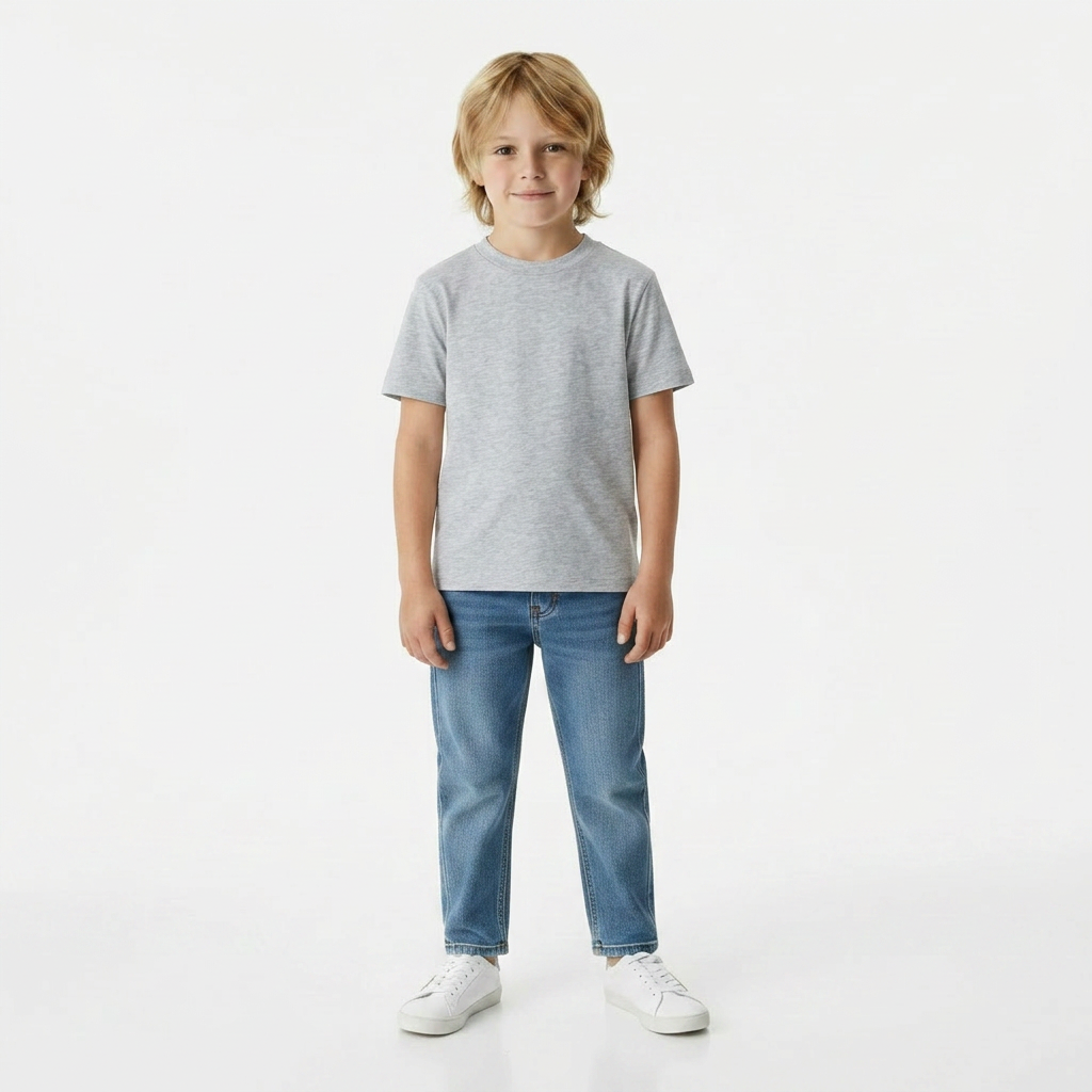 BELLEROSE - T-SHIRT - GRIS - 6 ANS