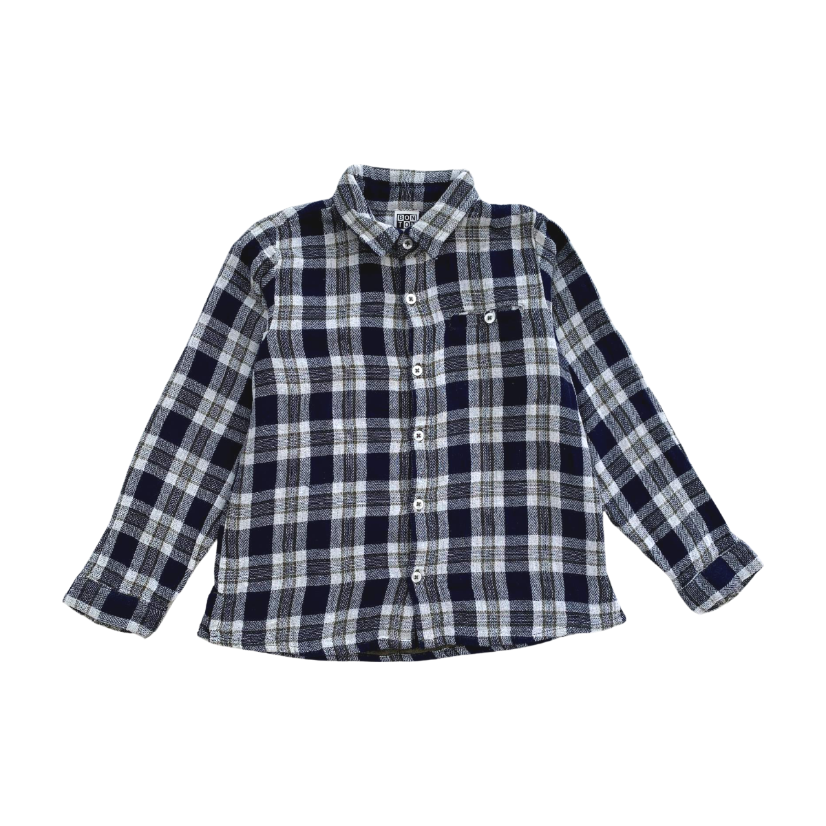 BONTON - CHEMISE - BLEU - 6 ANS