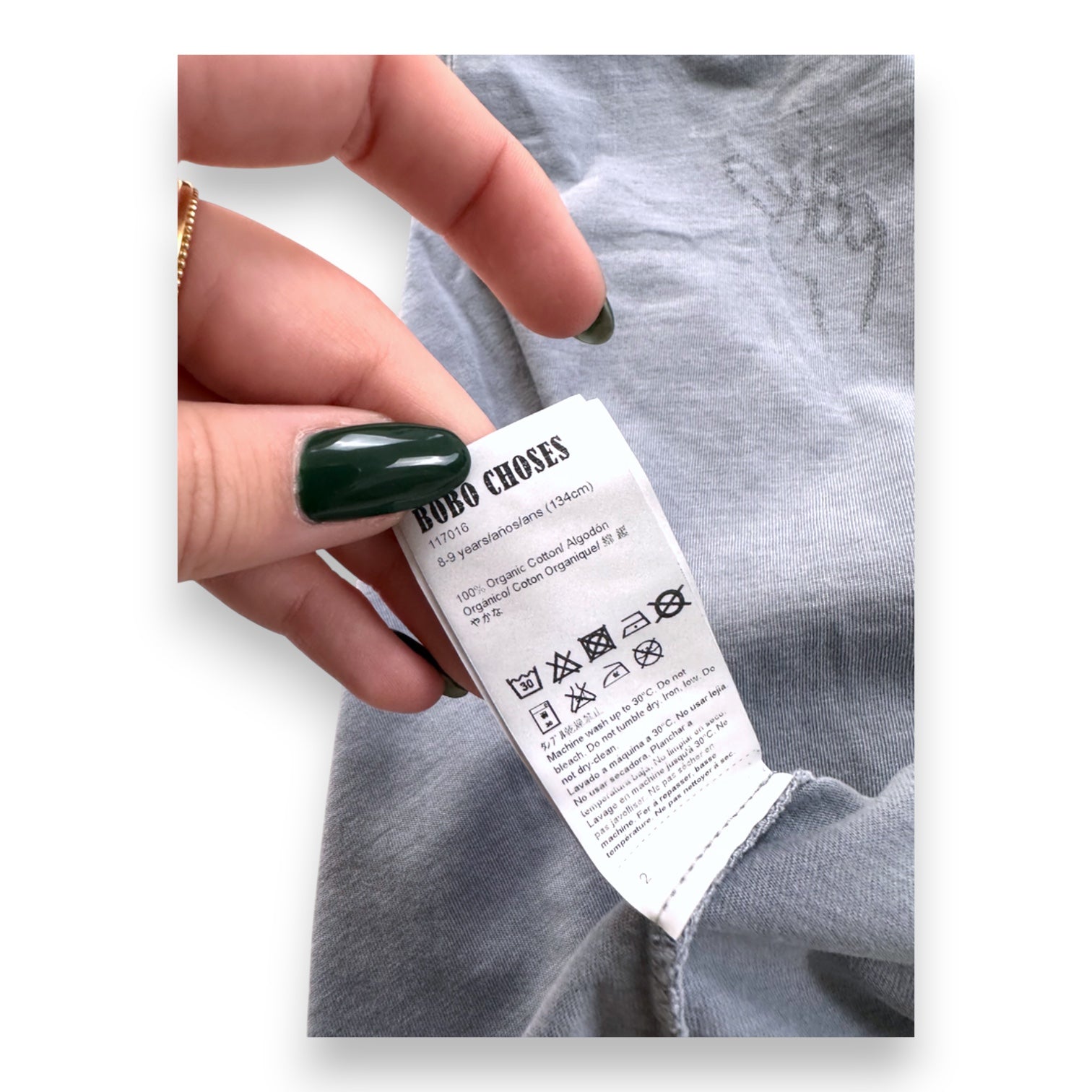 BOBO CHOSES - T-SHIRT - BLAU - 8 JAHRE