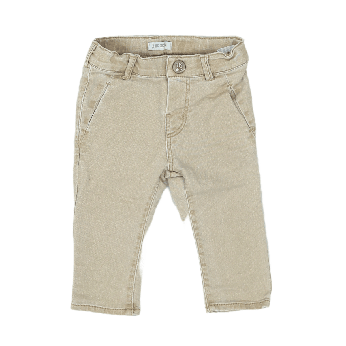 IKKS - PANTALON - BEIGE - 6 MOIS