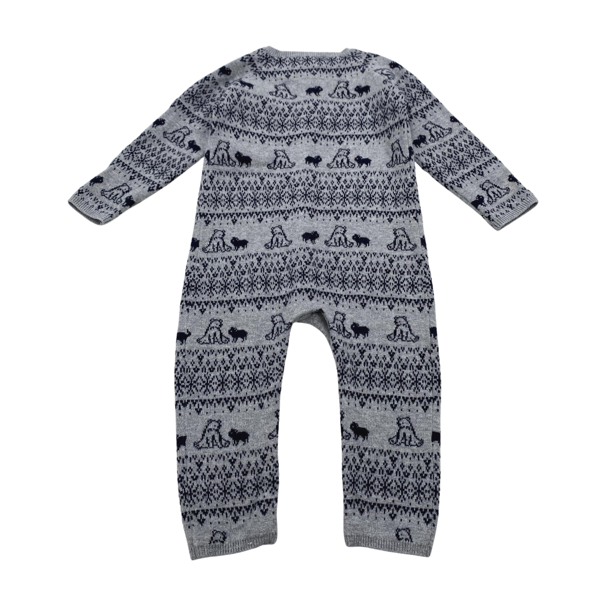 TARTINE & CHOCOLAT - COMBINAISON - GRIS, BLEU - 18 MOIS