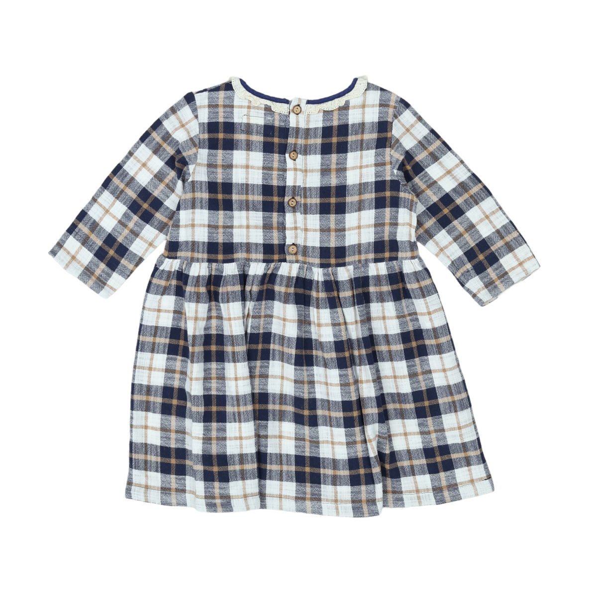 FRANGIN FRANGINE - ROBE - BLANC, BLEU - 8 ANS