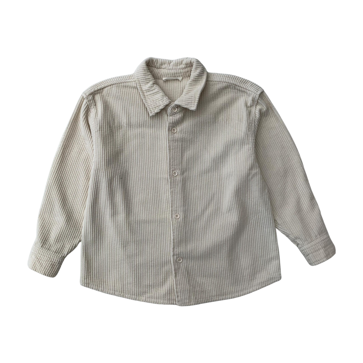 AMERICAN VINTAGE - CHEMISE - BEIGE - 8 ANS