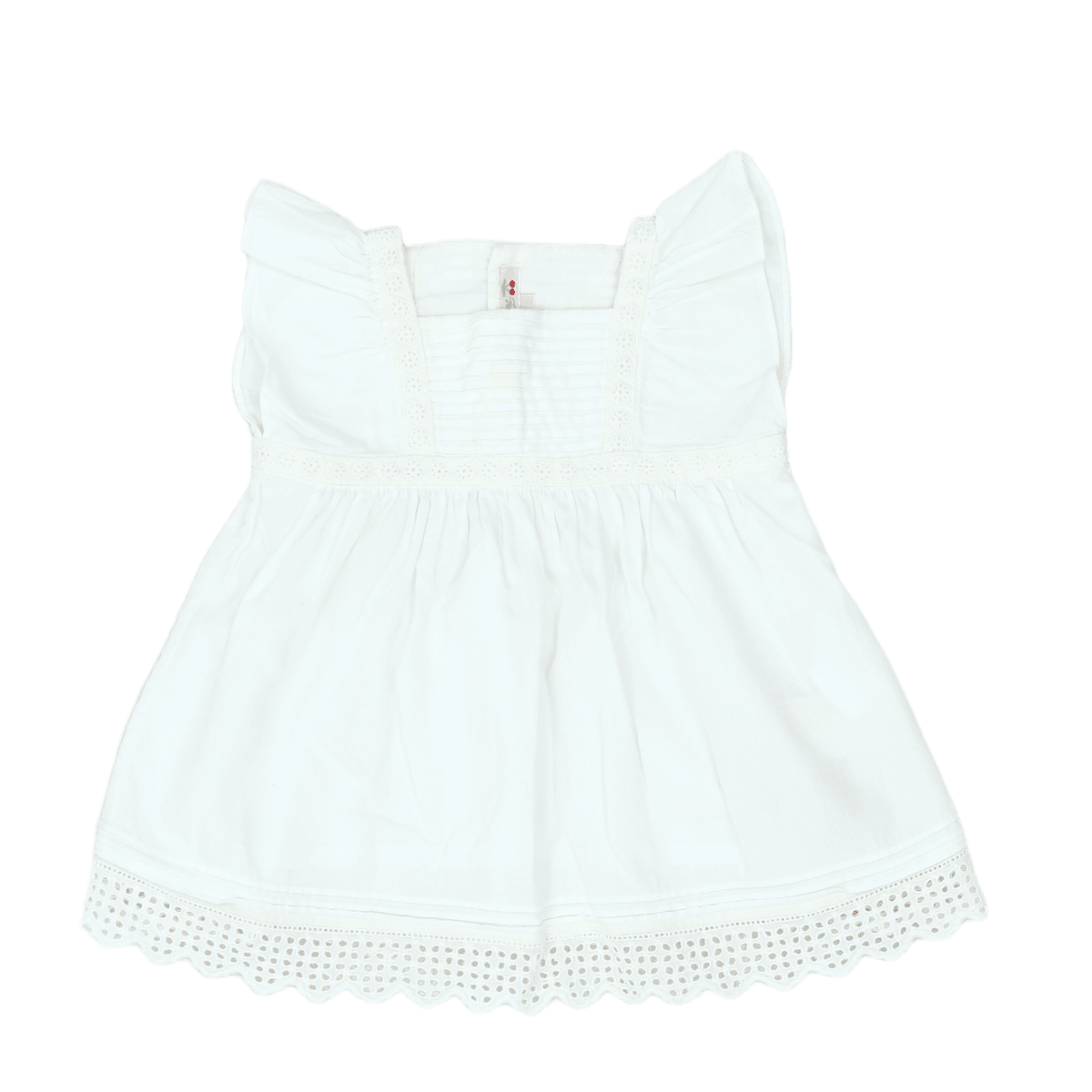 BONPOINT - ROBE - BLANC - 6 MOIS