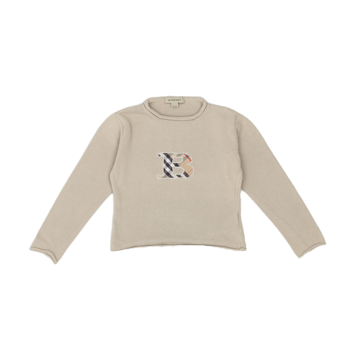 BURBERRY - PULLOVER - BEIGE - 6 JAHRE