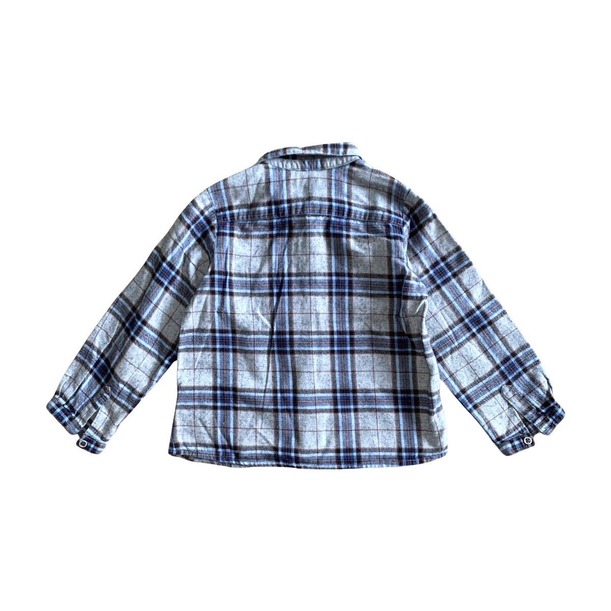 BONPOINT - CHEMISE - MARRON, GRIS - 6 MOIS