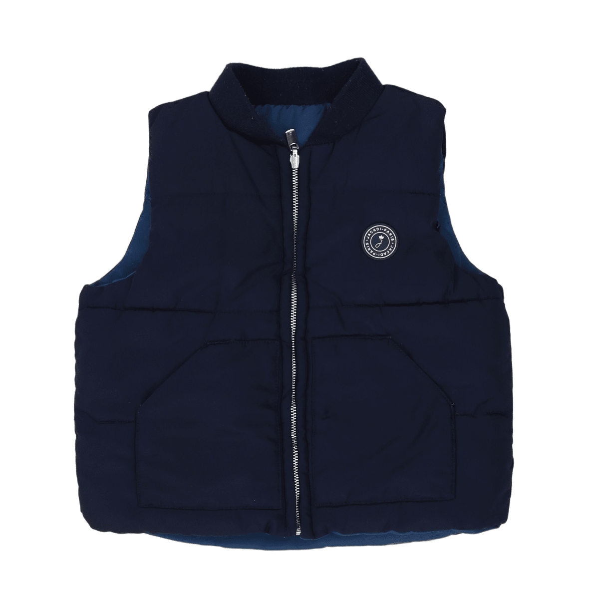 JACADI - SLEEVELESS JACKET - BLUE - 3 YEARS