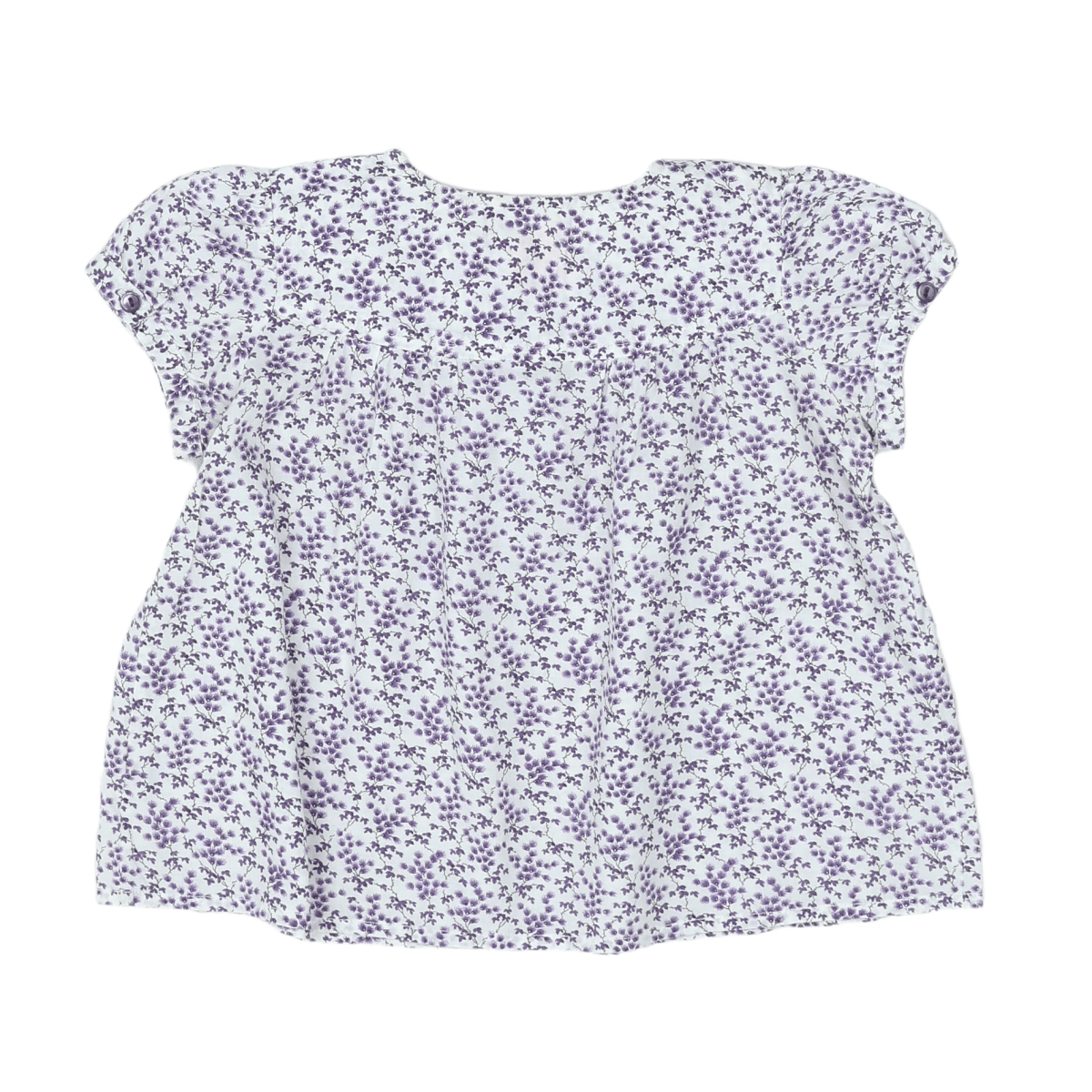 BONPOINT - HEMD - WEISS, LILA - 24 MONATE