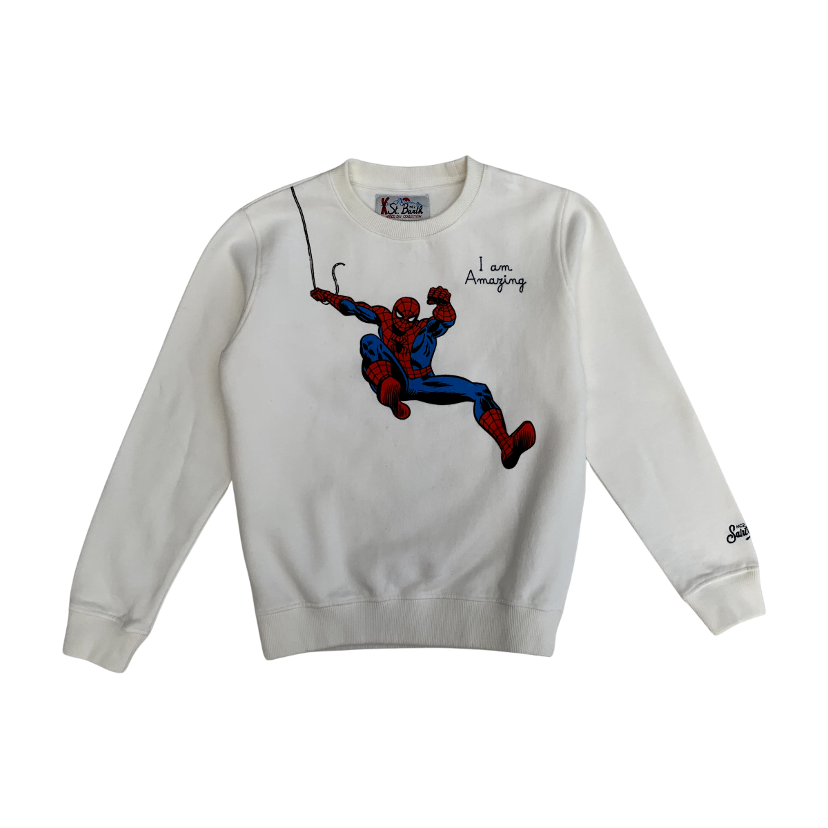 MC2 SAINT BARTH - PULL - BLANC - 10 ANS