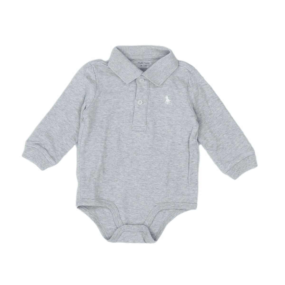 RALPH LAUREN - BODY - GREY - 9 MONTHS
