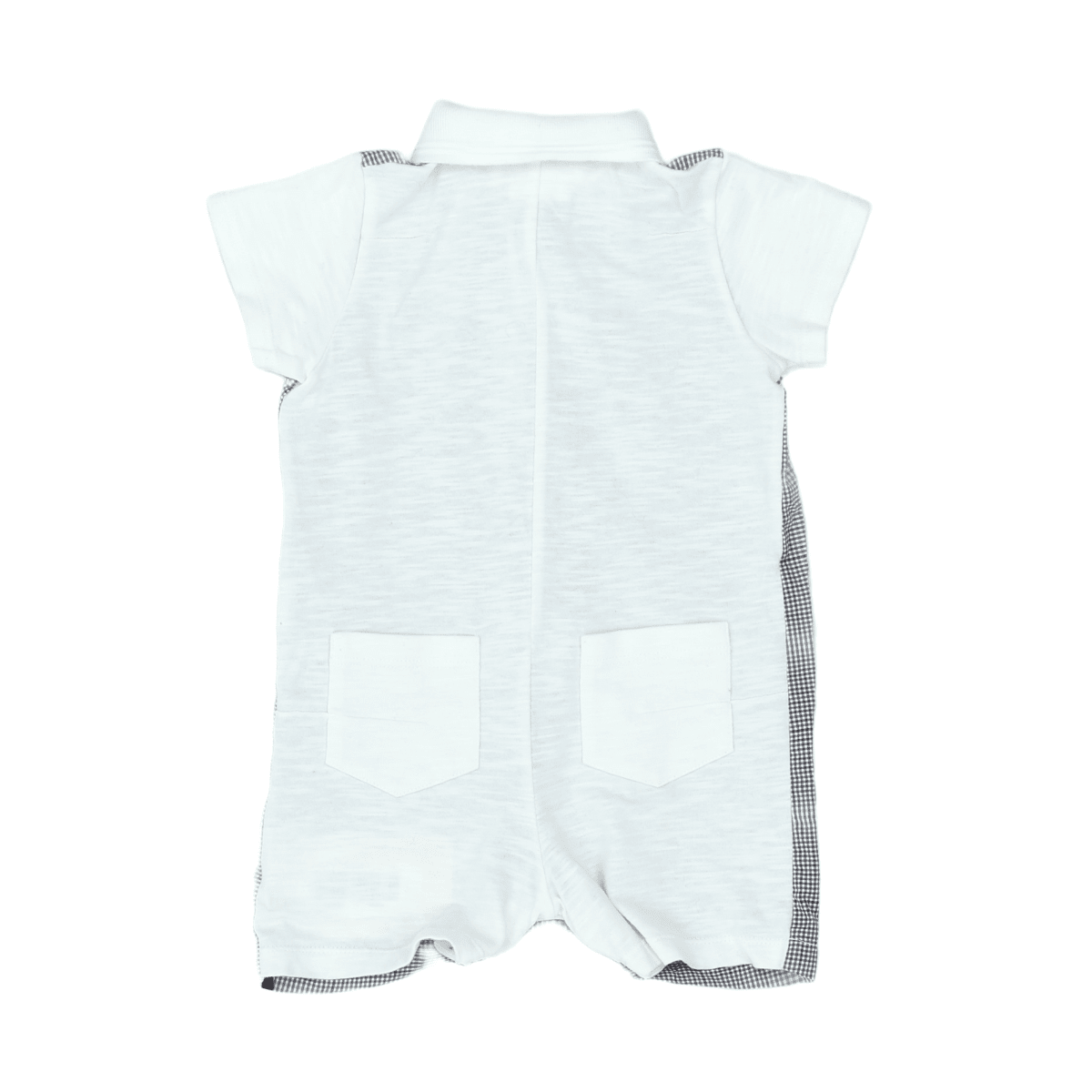BABY DIOR - PLAYSUIT - WHITE, GREY - 9 MONTHS