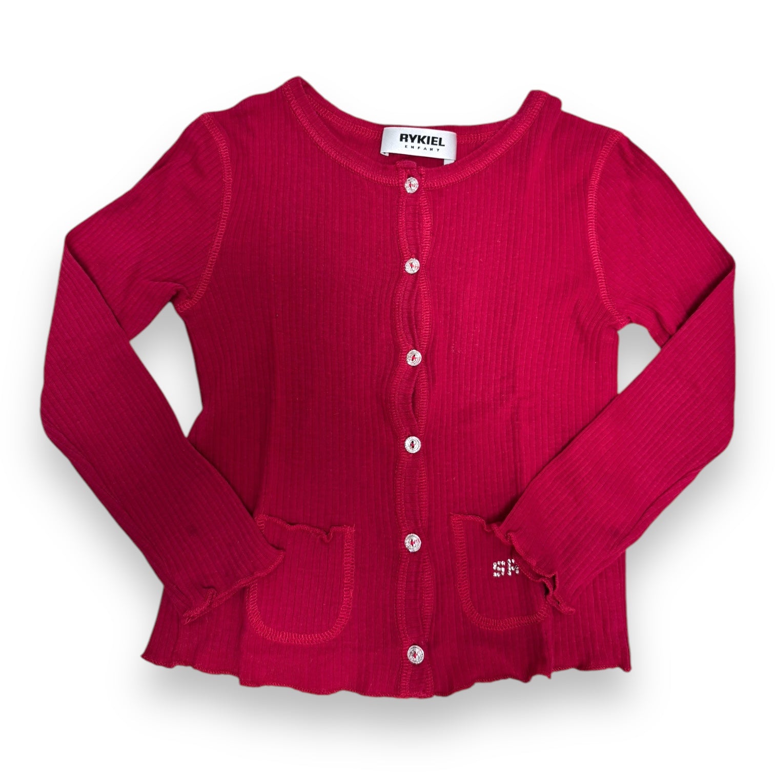 SONIA RYKIEL - CARDIGAN - ROSE - 4 ANS