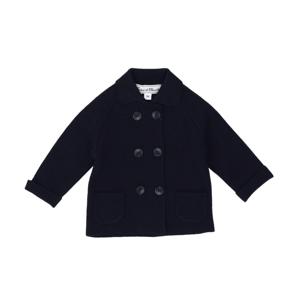 TARTINE & CHOCOLAT - CARDIGAN - BLEU - 3 MOIS