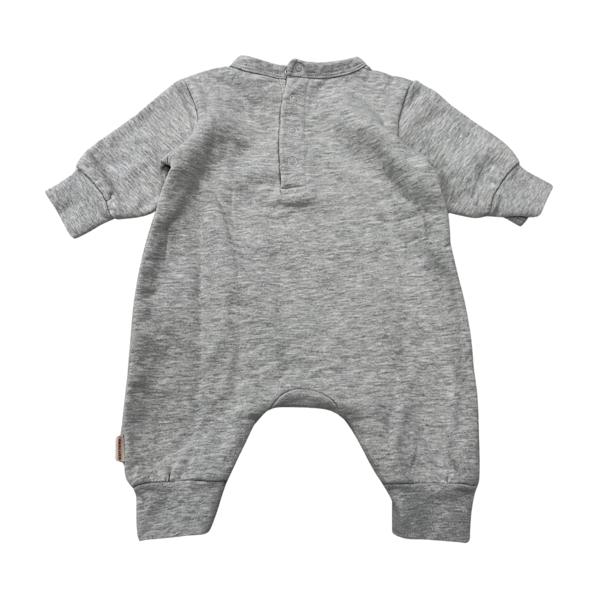 TINYCOTTONS - PYJAMA - GRIS - 6 MOIS
