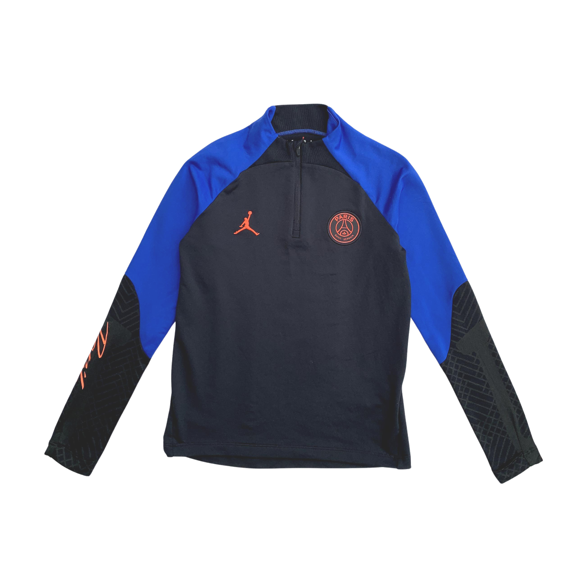 JORDAN - T-SHIRT - NOIR, BLEU - 10 ANS