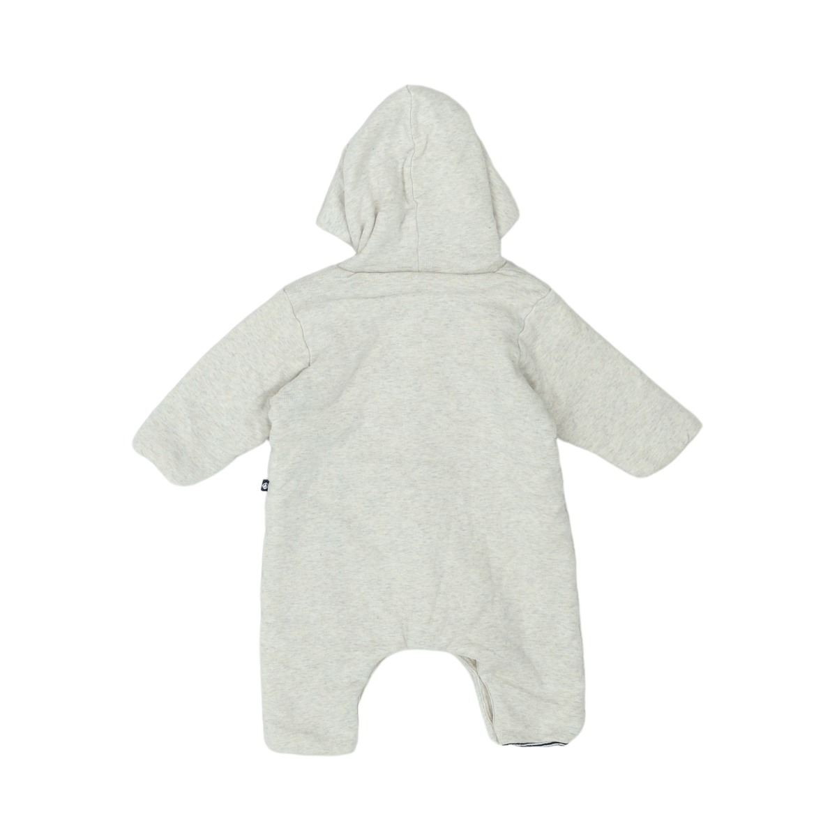 PETIT BATEAU - COMBINAISON - GRIS - 3 MOIS