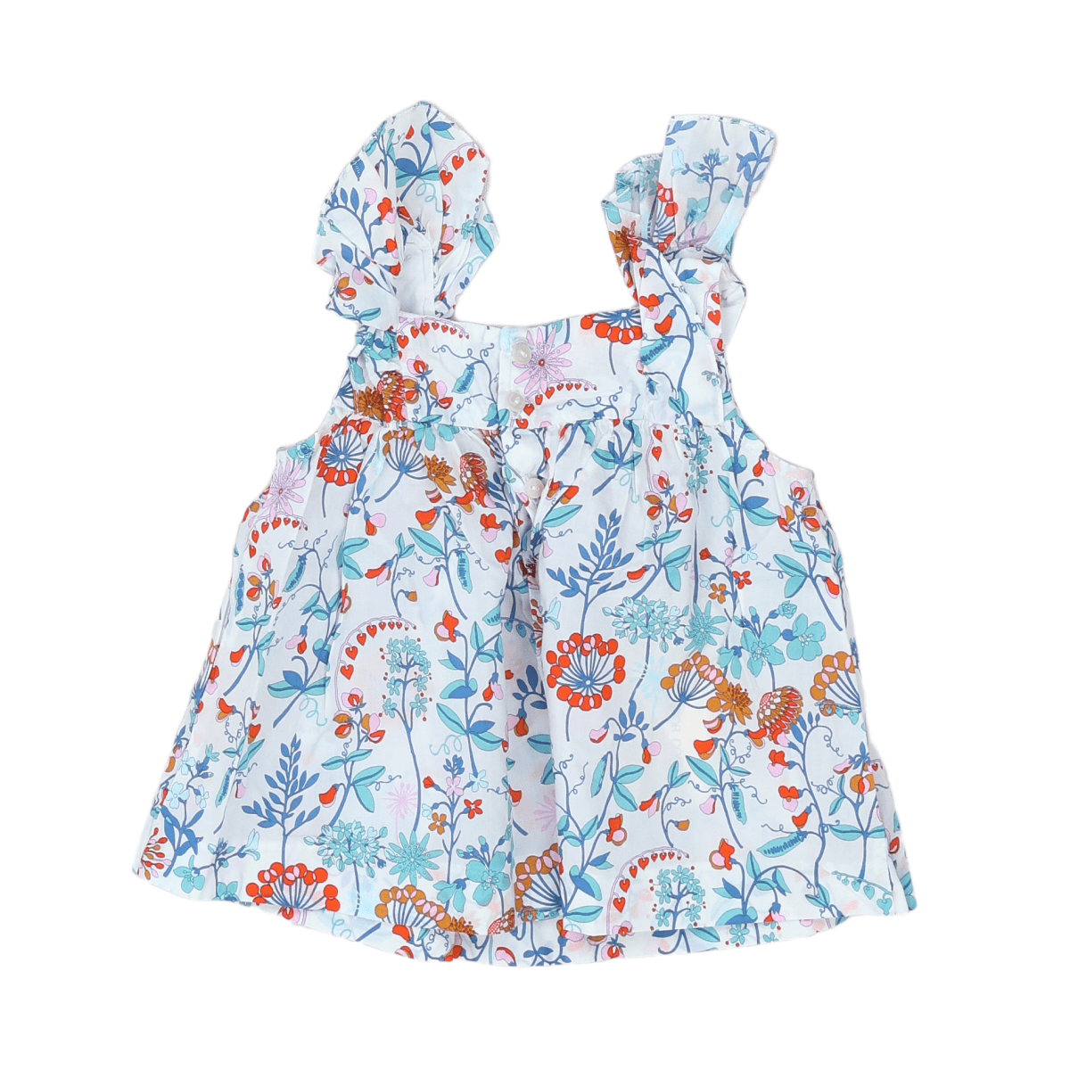 JACADI - BLOUSE - BLANC - 18 MOIS