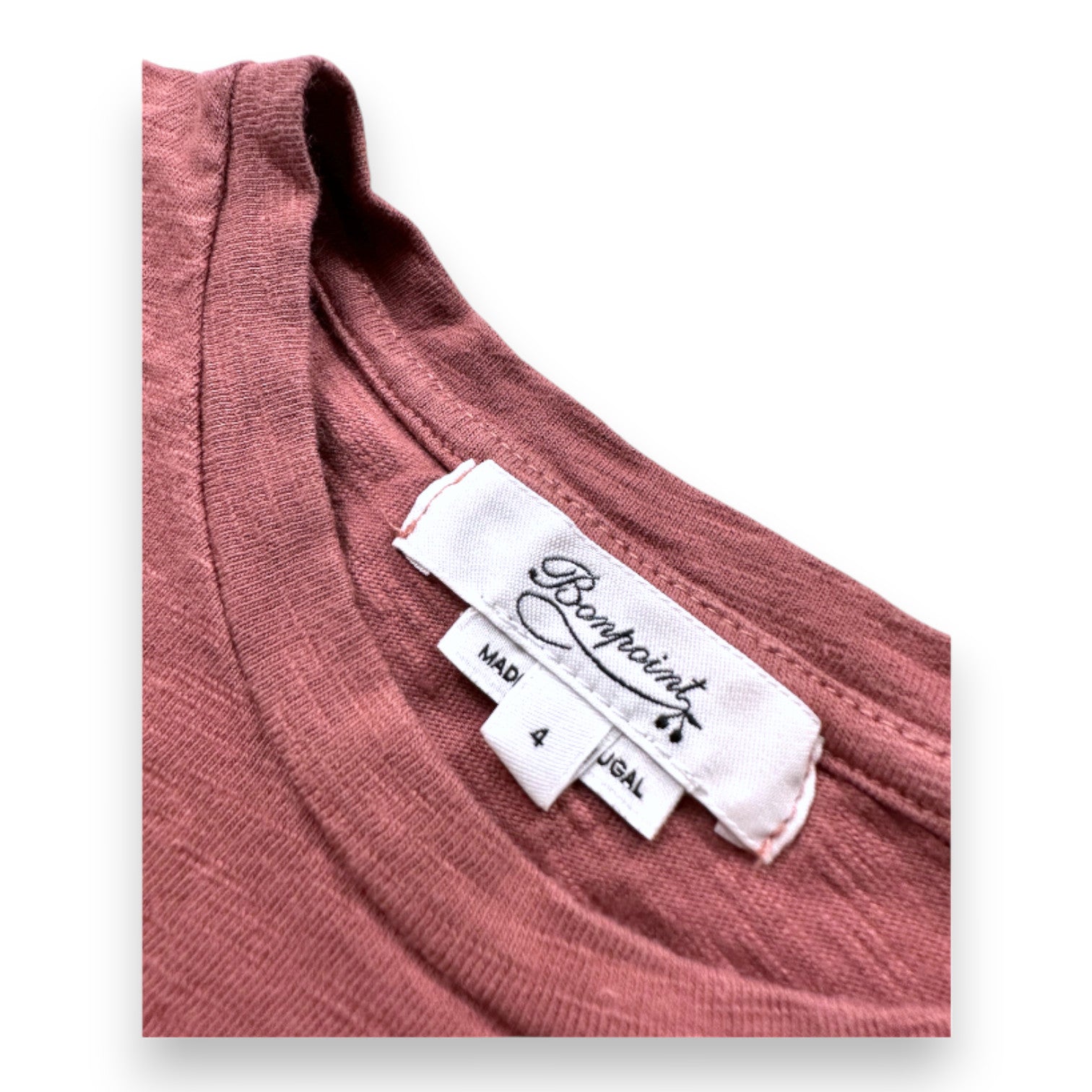 BONPOINT - T-SHIRT - BROWN - 4 YEARS