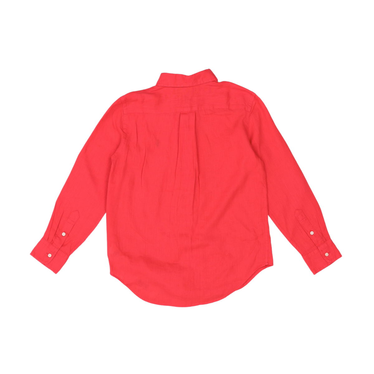 RALPH LAUREN - CHEMISE - ROUGE - 8 ANS
