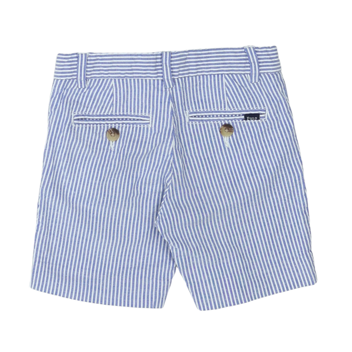 RALPH LAUREN - SHORT - BLEU, BLANC - 24 MOIS