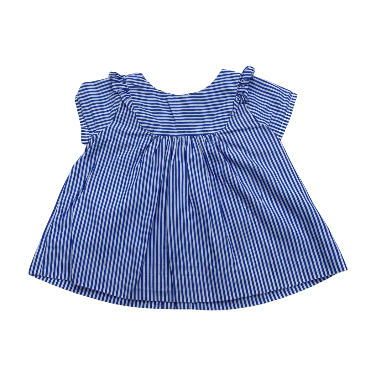 JACADI - ROBE - BLEU, BLANC - 6 MOIS