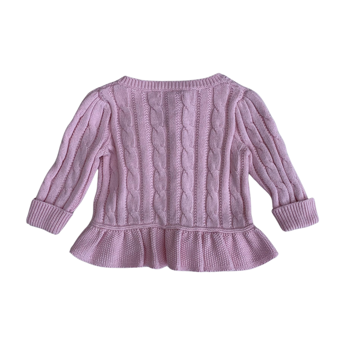 RALPH LAUREN - CARDIGAN - ROSE - 6 MOIS